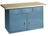 60 X 30 Maple Top Heavy Duty Cabinet Bench