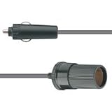 Cigar lighter DC extension lead, 2.0m