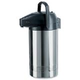 Emsa President Pump Pot Vacuum Jug Stainless Steel Interior 3.8L Ref 507150