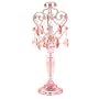 Tadpoles Table Lamp Chandelier in Pink Sapphire