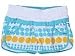 Roxy Kids Fizzle Beach Boardshort (Little Kids) | Girl's Shorts Aqua Flash