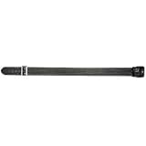 B2C, Sam Browne Belt Basketweave Black Size 42 Chrome