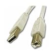 Cables To Go 13172 USB 2.0 A Male to B Male Cable, White (6.5 Feet/ 2 Meters)