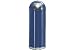 15 Gallon Round Top Waste Receptacle With Galvanized Liner - Blue