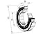 FAG NU2326-E-M1 CYLINDRICAL ROLLER BEARING