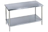 48L X 30W 14 Gauge Stainless Workbench W/Undershelf