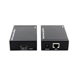 Hdmi Extender Adapter Over 1 Single Cat5e /6 (Up to 150 Feet) 1080p Extension Cable