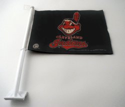 Cleveland Indians Car Flag