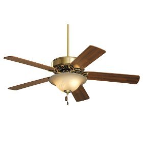 Emerson Fans CF712AB 50 Pro Series Traditional Indoor Antique Brass Ceiling Fan w/ Light & Blades