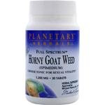 Horny Goat Weed 1200 mg 30 tabs ( Full Spectrum Epimedium ) - Planetary Herbals