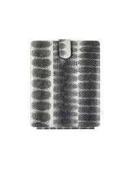Bone iPad Case - Stylish Genuine Sea Snakeskin Leather