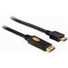 Kabel Displayport Stecker an HDMI Stecker, 5m
