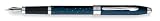 Cross Century II Starlight Midnight Blue Fountain Pen Fine Stainless Steel Nib