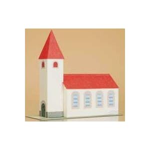 Auhagen 10601 Kirche, Bastelbogen aus Karton