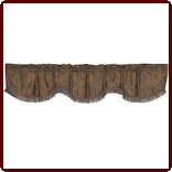 'HMI' Large Paisley Valance