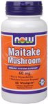 Maitake Mushroom by NOW Foods - (60mg - 60 Vegetarian Capsules)