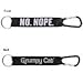 GUND Grumpy Cat Meme No. Nope Lanyard and Carbiner, 8
