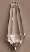 38mm Swarovski Strass U-Drop Crystal Prisms #8621-38