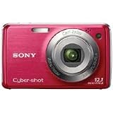 Sony Cyber-shot DSC-W230 12 MP Digital Camera with 4x Optical Zoom and Super Steady Shot Image Stabilization (Dark Red)