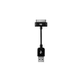 RadTech ProCable Shortz 7cm Charge/Sync Cable for all iPods and iPhones Black