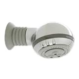 Hansgrohe 06892-CH Interaktiv Chrome 2-Jet Wall Mount Showerhead