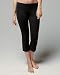 Bella Cotton/Spandex Ladies Cropped Capri Pants