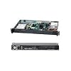 Super Micro CSE-502L-200B Server Gehäuse 1U inkl. 200W (1x 3,5 interne, 2x 2,5 interne) schwarz