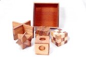 21UNpwjevkL Four Puzzles in a Tricky Box   Gift Set