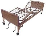 Drive Medical 15033BV HR Ultra Light Full Electric Bed with Half Rails