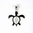 STERLING SILVER PENDANT - 20mm Turtle