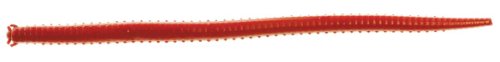 Berkley GAOBW6-BLI Gulp Alive Molded Bloodworm, Bloody Iridescent, 6-Inch