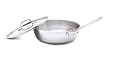 All-Clad Stainless 3-Quart Saucier with Lid and Pour Spouts