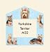 Yorkshire Terrier (Yorkie) Magnetic Frame by WP Collection