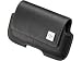 BlackBerry Black Leather horizontal pouch with standard beltclip for Blackberry 9500 9530 Strom - HDW-18975-001