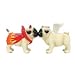 16143 Westland Giftware Pug-nacious Magnetic Angel and Devil Pugs Salt and Pepper Shaker Set, 3-Inch