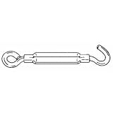 1/4x7-1/2 Turnbuckle