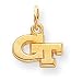 14k Collegiate Georgia Tech Charm