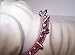 Omni Pet No.6079MPK14 Pink Metallic Dog Collar with Metal Spike and Studs 14in x 0.5in width