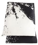 King Midnight Duvet Cover, 110 x 96, BLACK/IVORY, Size: KING
