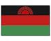Malawi  Flagge Fahne 90 * 150 cm