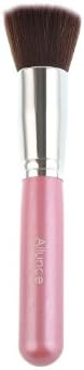 Ailunce High-Quality Made and Very Chic Professional Flat Kabuki Foundation Brush Pink