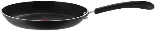 T-fal E93808 Professional Total Nonstick Oven Safe Thermo-Spot Heat Indicator Fry Pan / Saute Pan Dishwasher Safe Cookware, 12-Inch, Black