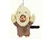 Monchhichi World Famous Paintings Custom Keychain - Edvard Munch's Scream