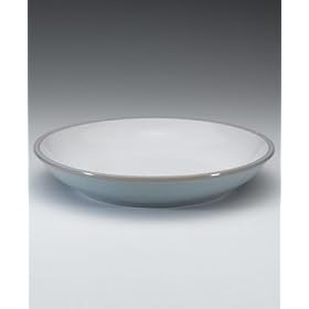 Denby Mist Individual Pasta Bowl, 9.5 by Denby