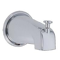 Danze D606225 5-1/2-Inch Wall Mount Tub Spout with Diverter, Chrome