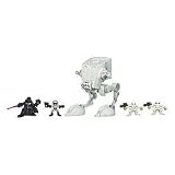 Star Wars Galactic Heroes Deluxe Cinema Scene Mini Figure Multi Pack Hoth ATST AssaultIMAGE