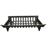 24 BLK Cast Iron Grate by 
