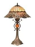 Dale Tiffany RT50105 Agostino 2 Light Table Lamp