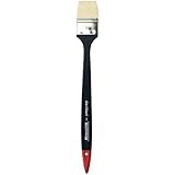 da Vinci Hog Bristle Series 7055 Maestro 2 Artist Paint Brush, Straight Edge Spalter with Red Handle, Size 50