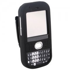 Body Glove (9083001) Silicon Case in Black with Swivel Belt Clip and Clipstand for Palm Centro